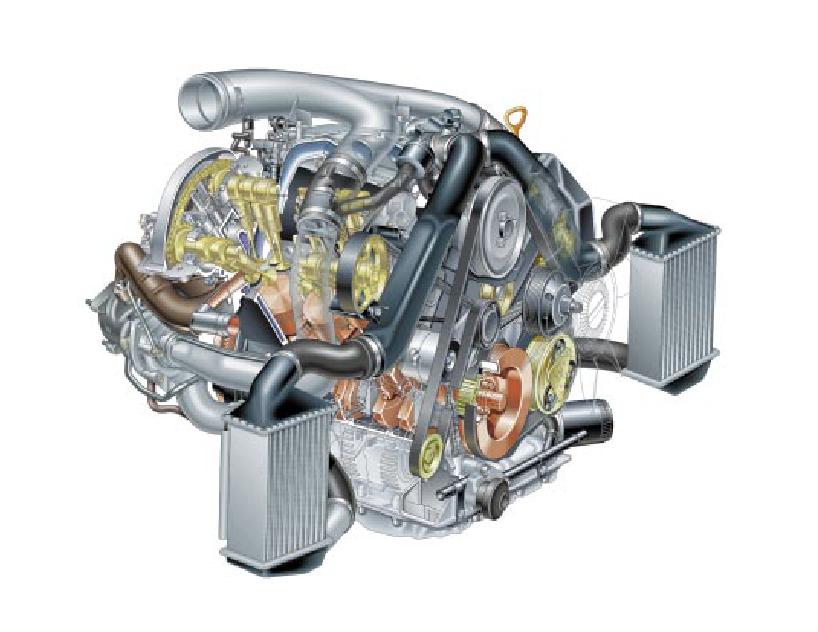 Audi B5 S4: AZB/AGB biturbo V6 engine