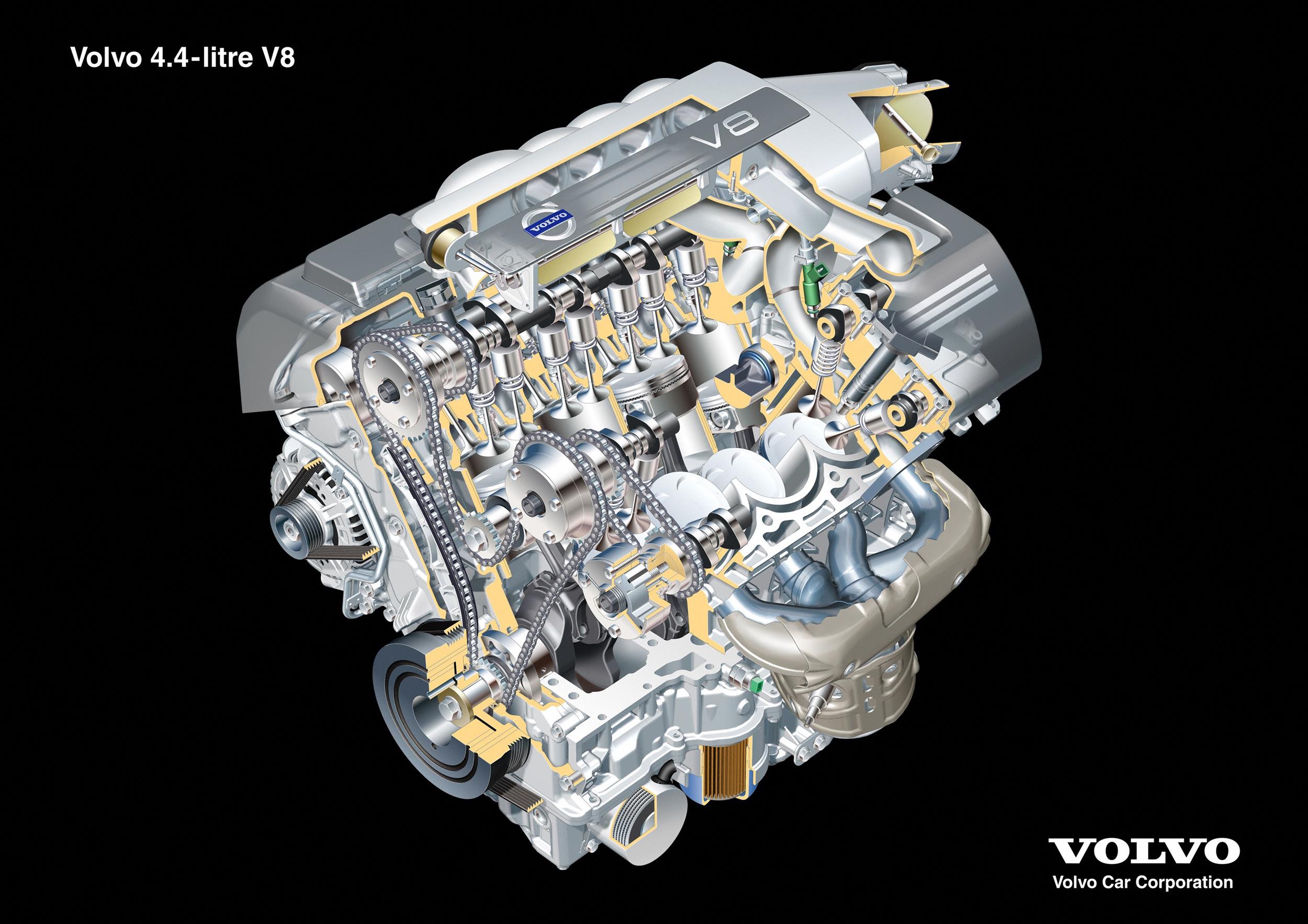 Volvo B8444S/Yamaha 4.4 V8 Engine
